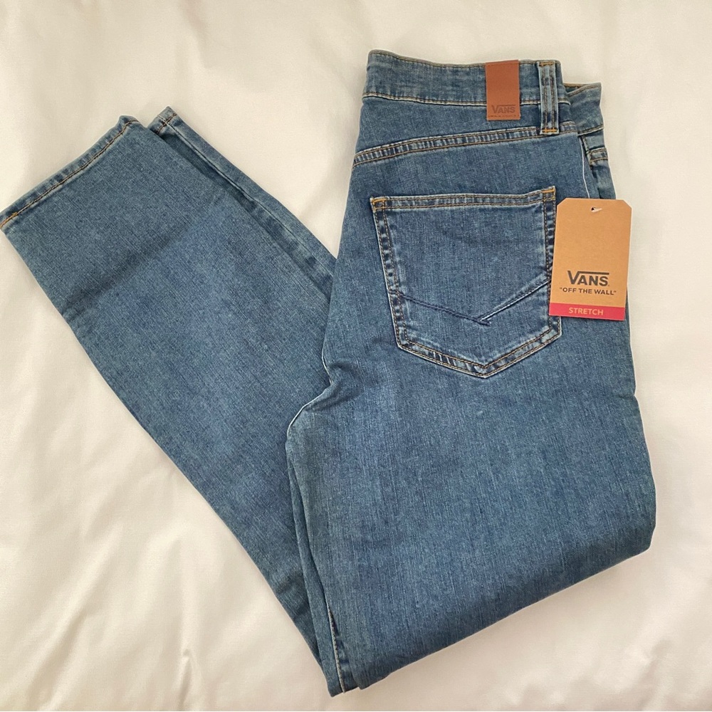 NWT vans high rise jeans, skinny, distressed